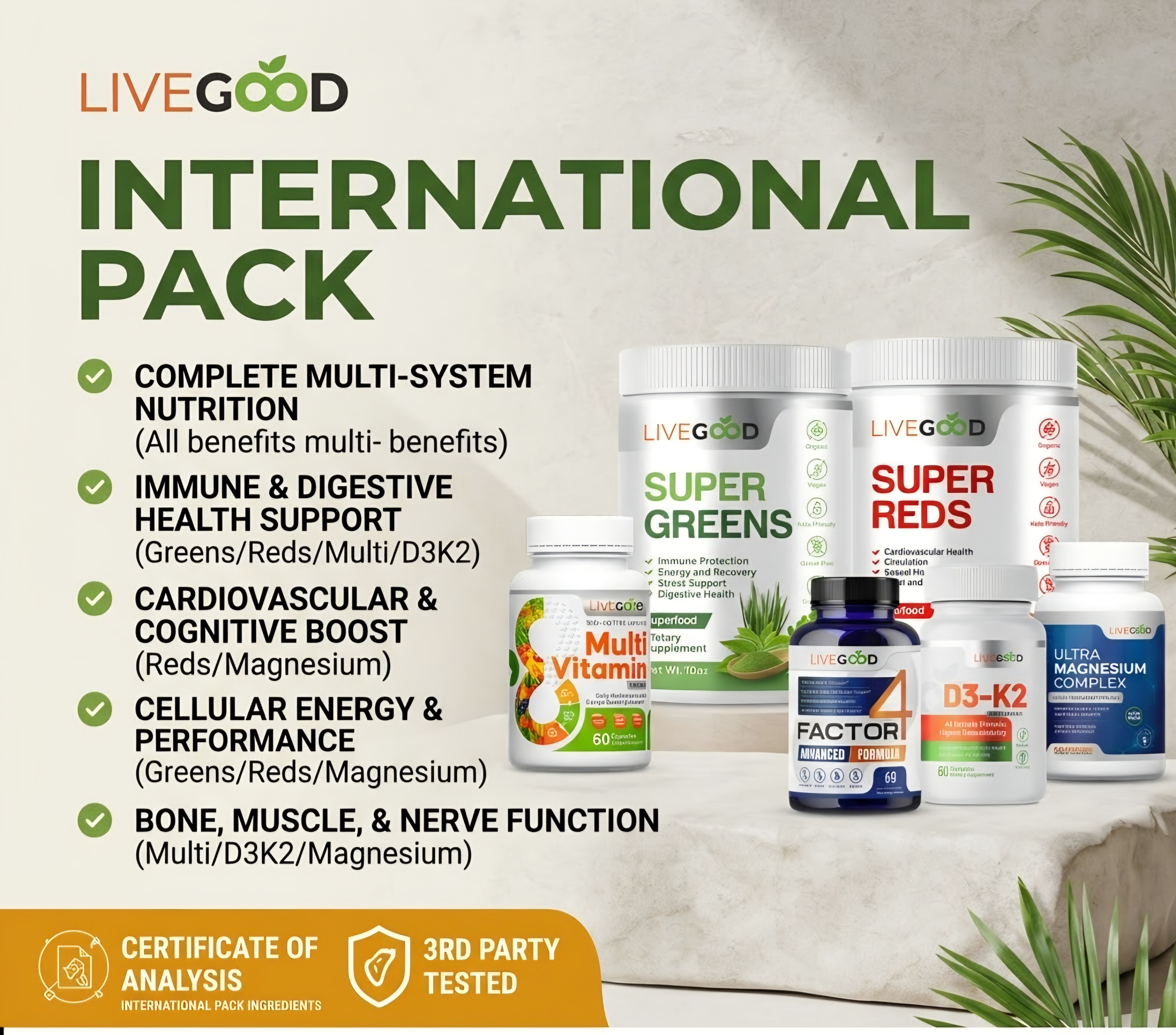 International Wellness Pack
